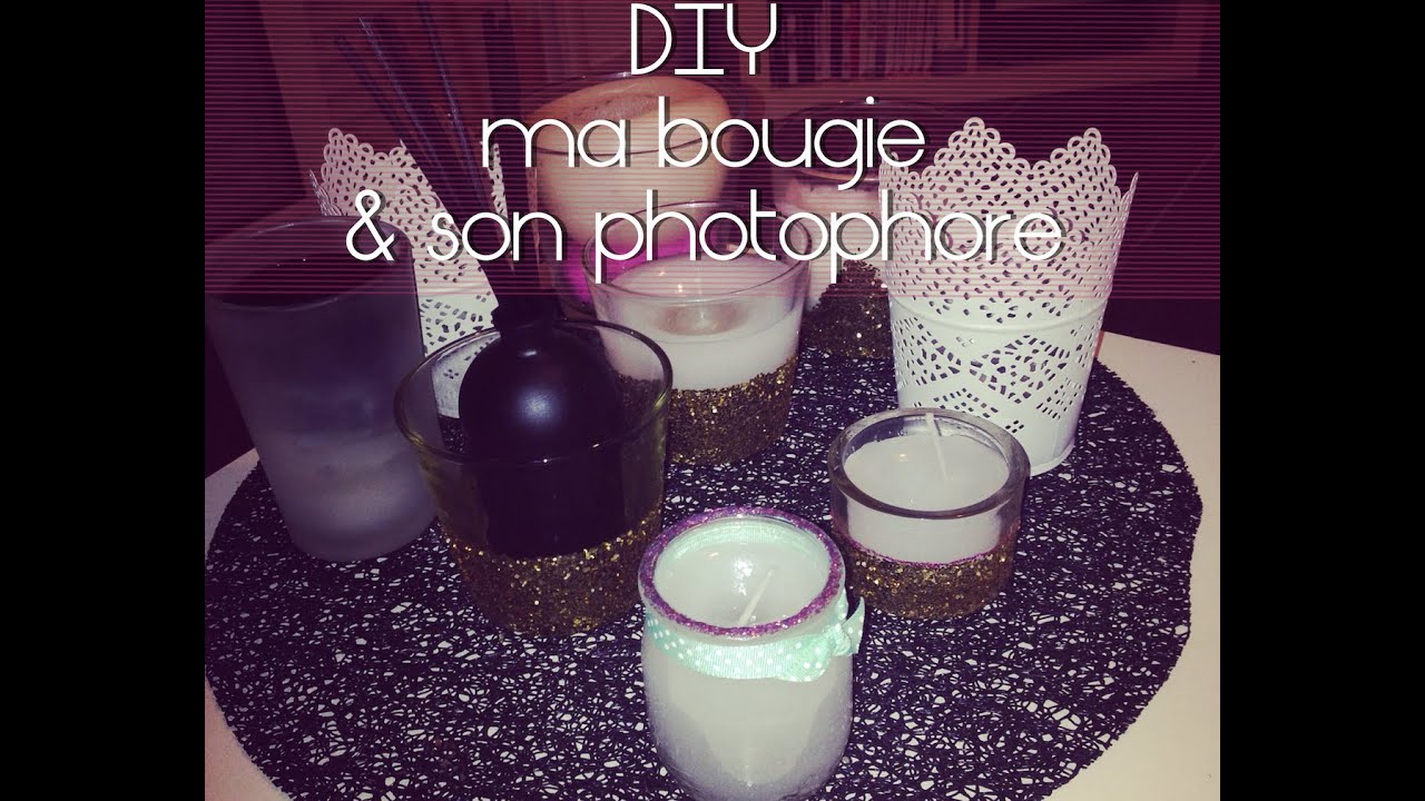 DIY #3 - fabrication de bougie & de son photophore sois même