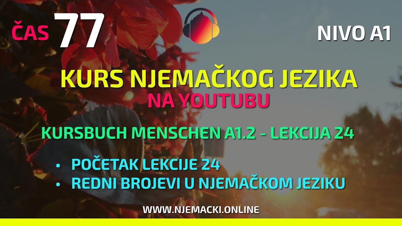 Kako koristiti redne brojeve na njemačkom jeziku u svakodnevnim situacijama