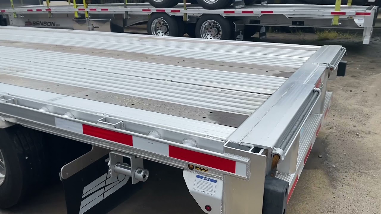 Benson Aluminium Low profile 3 Axel trailer