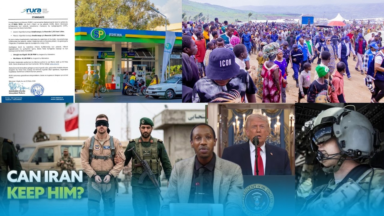 IRAN YEMEREYE IBIHEMBO UWAFATA UMUSIRIKARE WA AMERIKA|RDC & BURUNDI  MU BIGANIRO BYO GUCYURA IMPUNZI