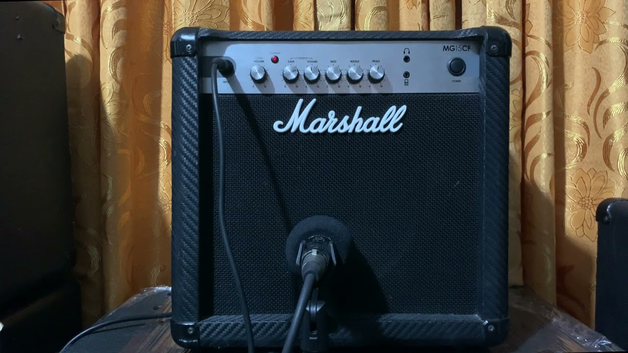 Marshall MG15CF (sound demo)