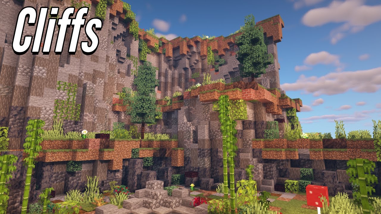 How to Terraform Cliffs in Minecraft