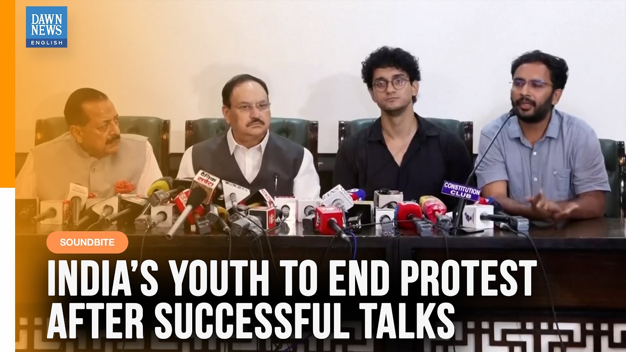 FULL PRESSER: India's Youth Protesters End Demonstrations After Government Accepts Demands | CJP