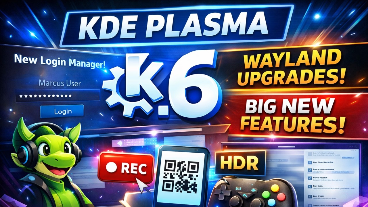 Вышла KDE Plasma 6.6! Новый менеджер авторизации, обновления Wayland и основные функции: подробно...