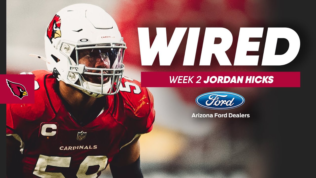 Jordan Hicks Mic'd Up in Win vs. Washington | Arizona Cardinals