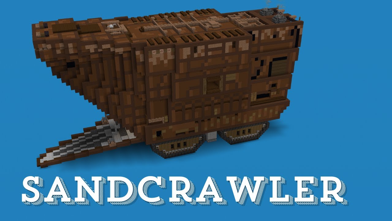 Sandcrawler in Minecraft