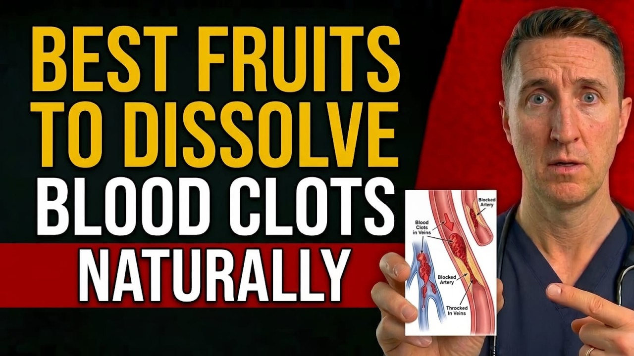 Best Fruits to Dissolve Blood Clots | Senior Health Tips