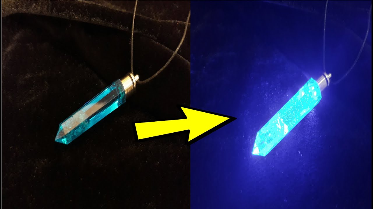 Making Kyber Crystal Glowing Handcrafted Replica Pendant / Keychain Star Wars [PL/EN]