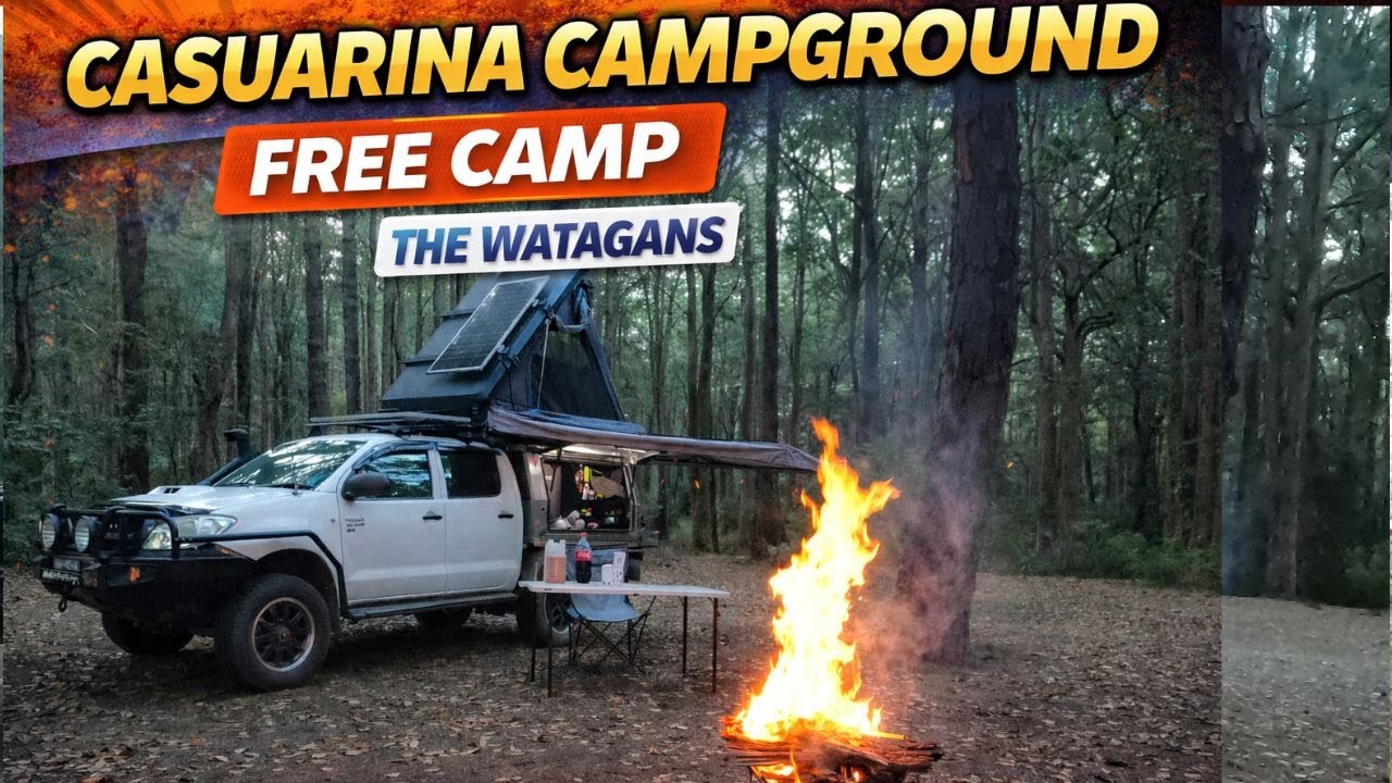 The Watagans Casuarina Campground, Nature's Beauty, Free camp.