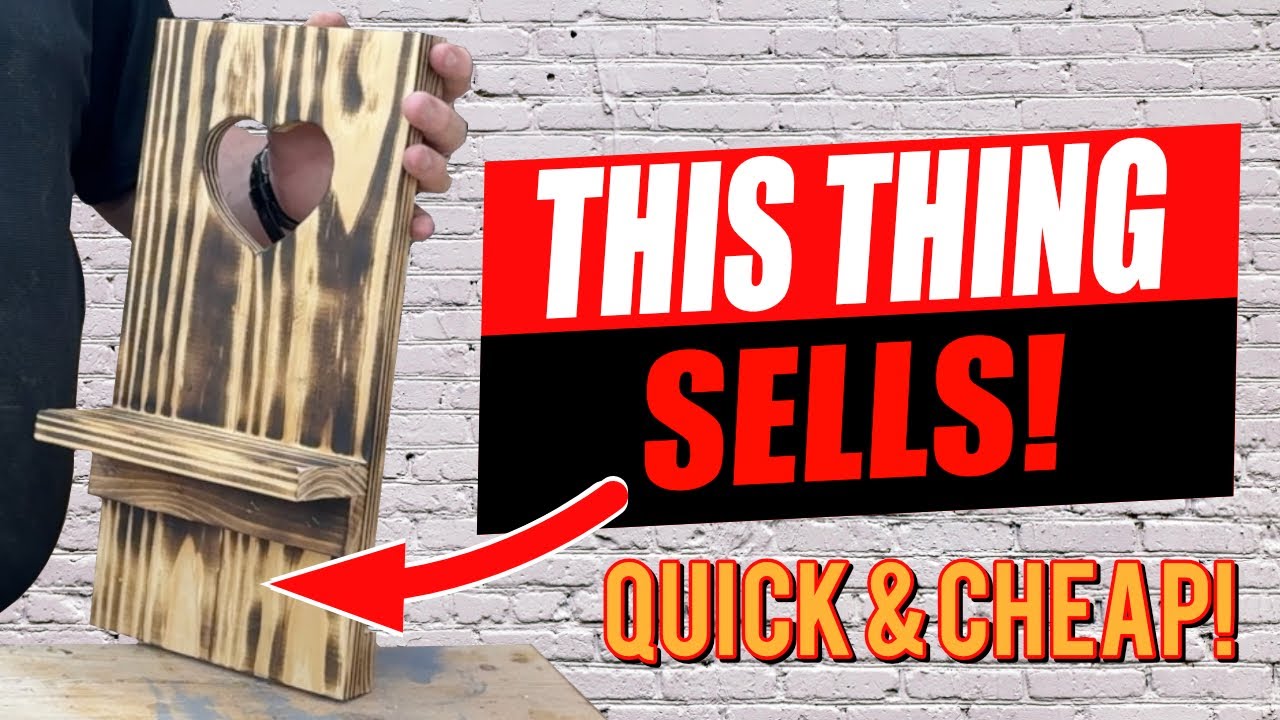 This Simple Project Makes Money! - Beginner Woodworking Project That Sells