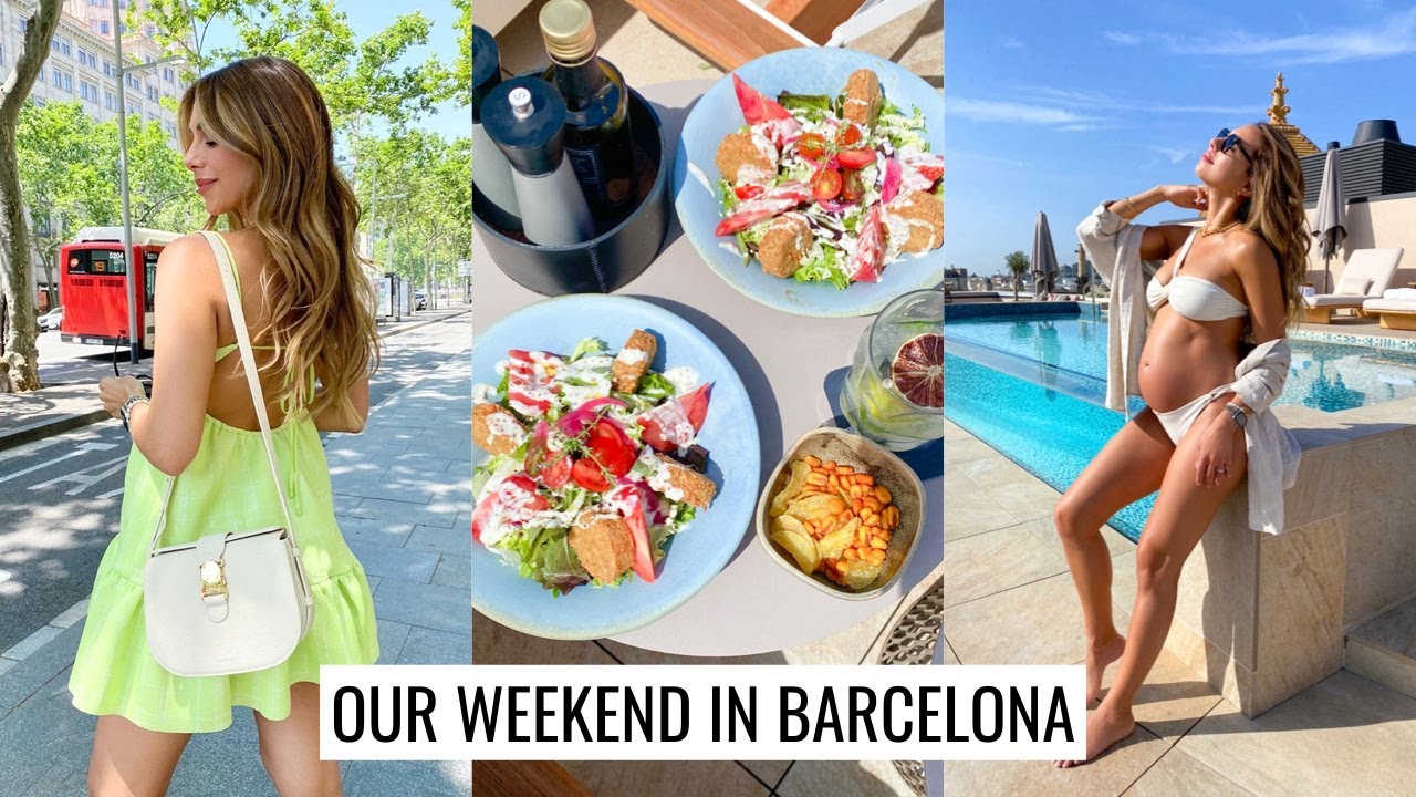 WEEKEND VLOG | What I Did & Wore in BARCELONA | Annie Jaffrey