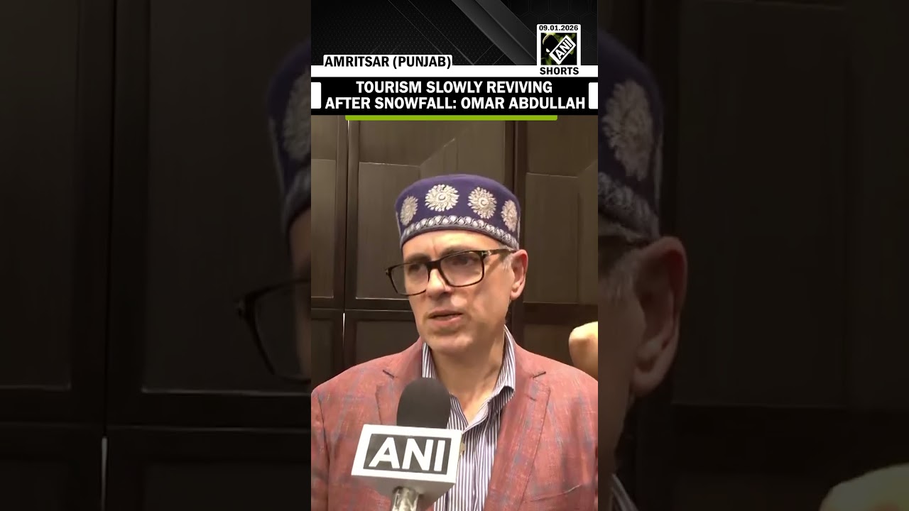 Snowfall brings hope for tourism revival in Kashmir, says J&K Chief Minister Omar Abdullah