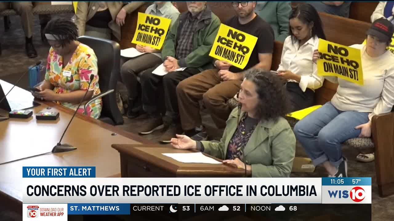 Fallout continues at council meeting over reports of ICE potentially opening office in Columbia