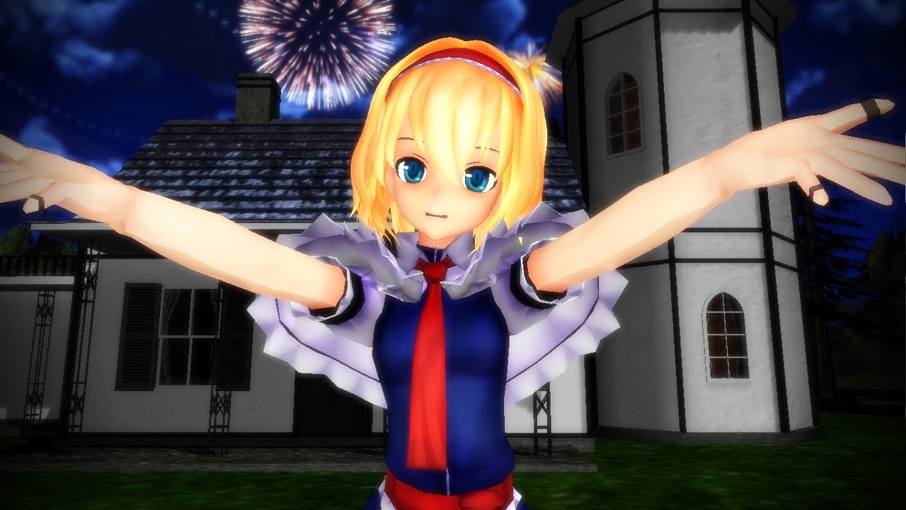 【MMD HD】夏恋花火【アリス・マーガトロイド】