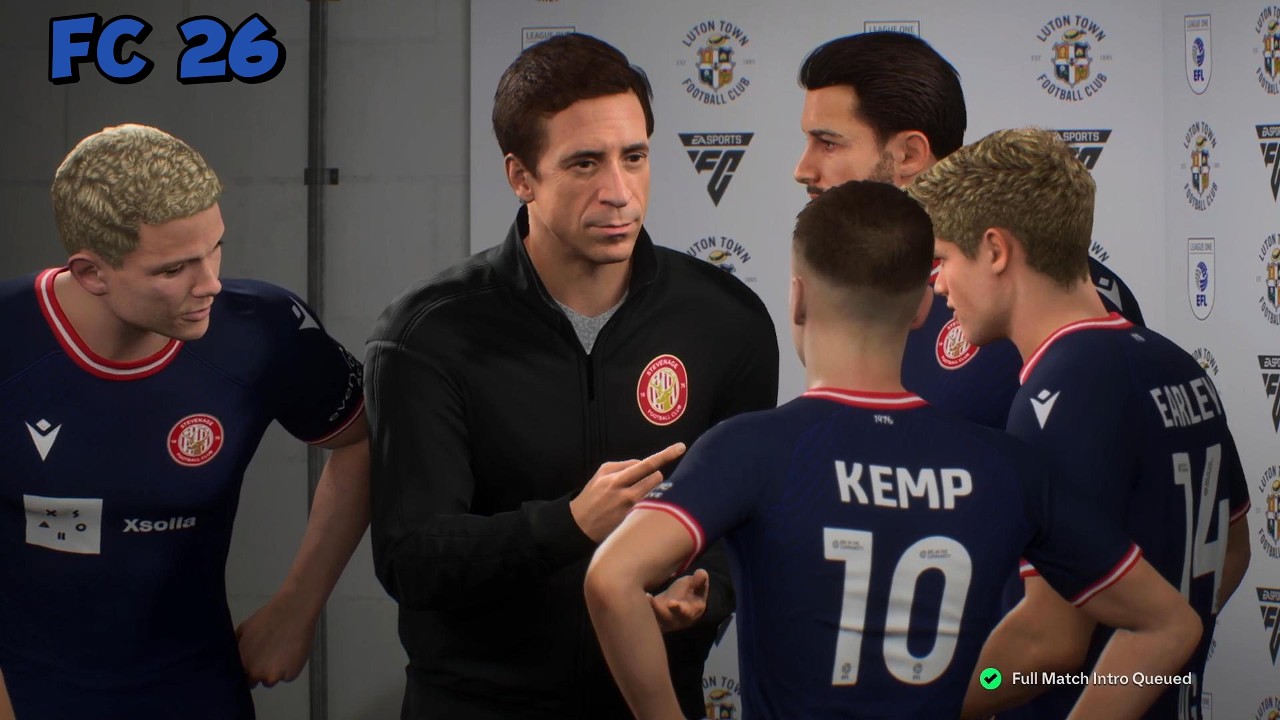 FC 26 FULL GAMEPLAY II Luton Town vs Stevenage II EFL League One 2025-2026 II PC