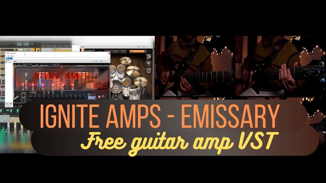 FREE Guitar amp VST | Ignite Amps - Emissary with NadIR (Test)