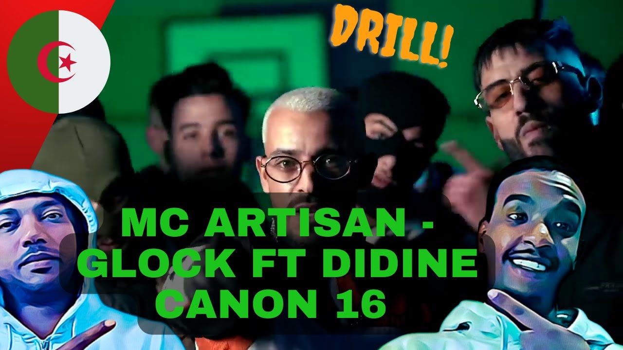 Mc Artisan - Glock Ft Didine Canon 16 ( Prod. By Croww & Exyth)🔥 - Sudanese Reaction -ردة فعل سوداني