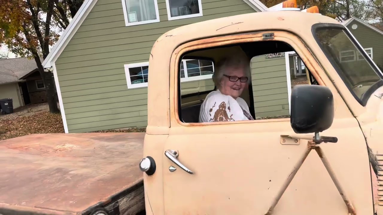 Moms ride in the 1949 Chevy 4400