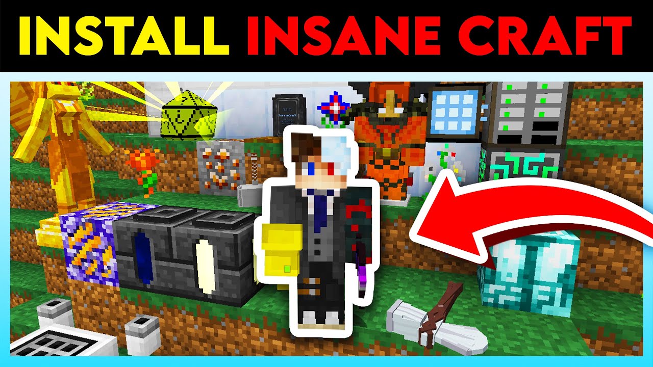 How To DOWNLOAD *INSANE CRAFT* (Installation Guide)