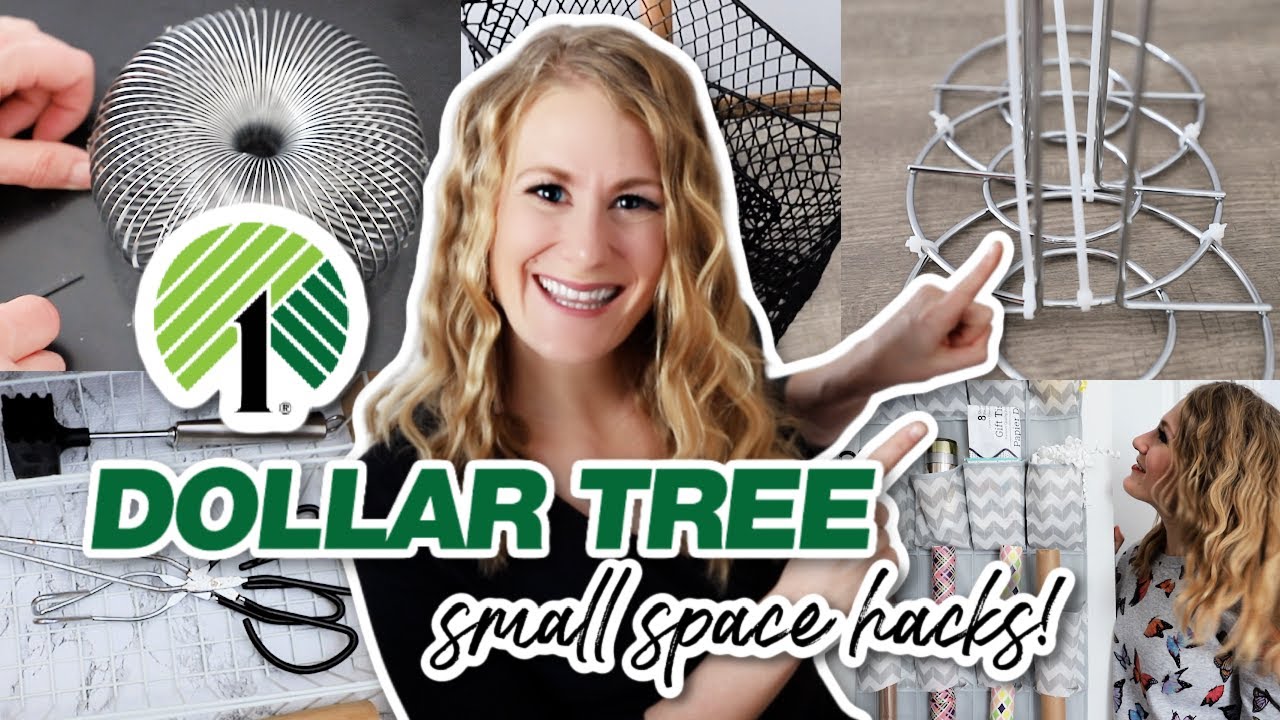 $1 DOLLAR TREE Small Space Organizing SECRETS! 😱 (pro tips that WORK and you probably aren't doing!)