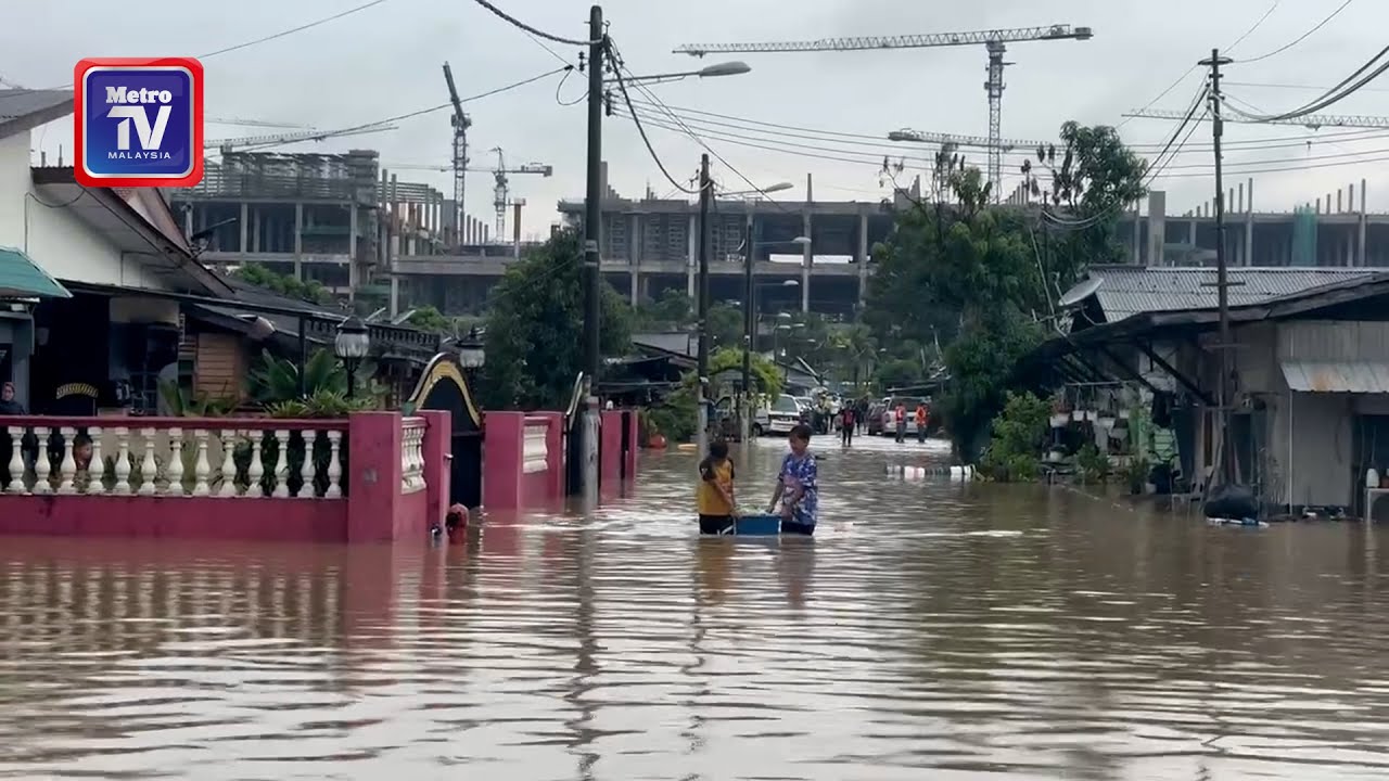 5 daerah di Selangor dilanda banjir kilat