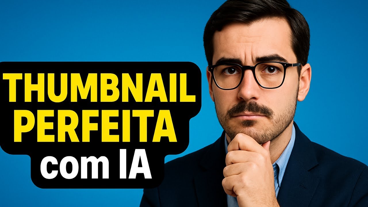 Crie sua THUMBNAIL PERFEITA com IA