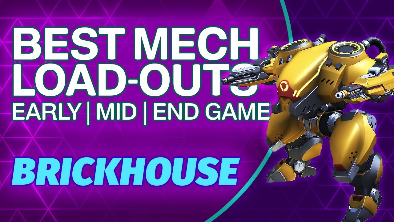 Лучшее снаряжение для мехов — Brickhouse | Руководство по лучшему оружию для Brickhouse | Mech Arena