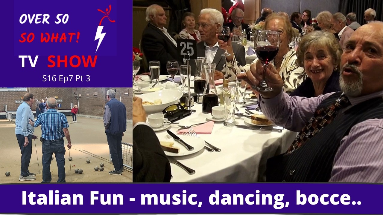 Regardless of cultural heritage anyone is welcome at the Freccia Azzurra for Italian music, bocce..