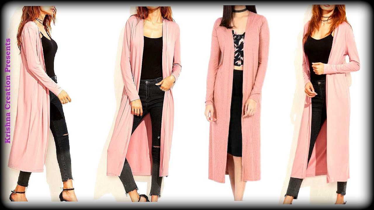 Long Shrugs, Maxi Cardigan,  लांग शृग बनाना सीखे | Krishna Creation