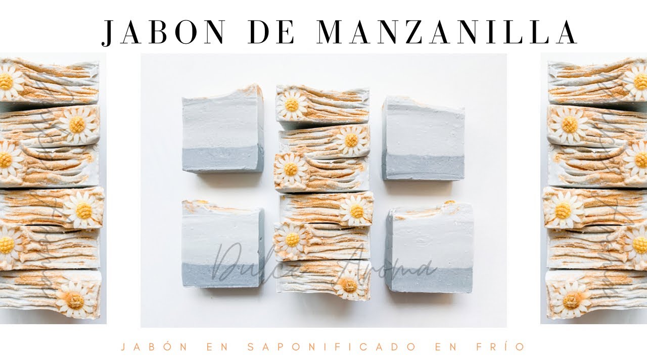 Jabón de Manzanilla : Saponificado en frío