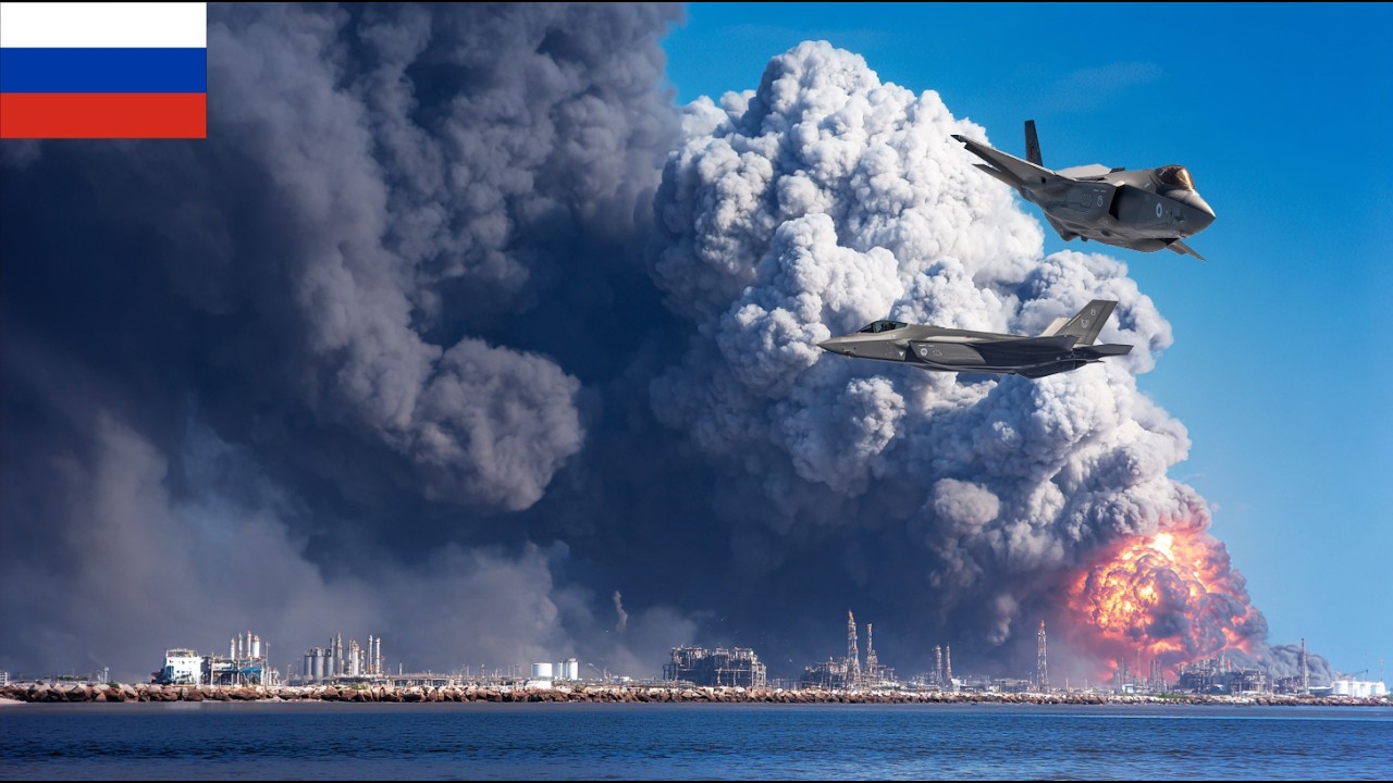 1 Minute Ago! North Korean Oil Facility in the Black Sea Reportedly Destroyed by US F-35 Jets