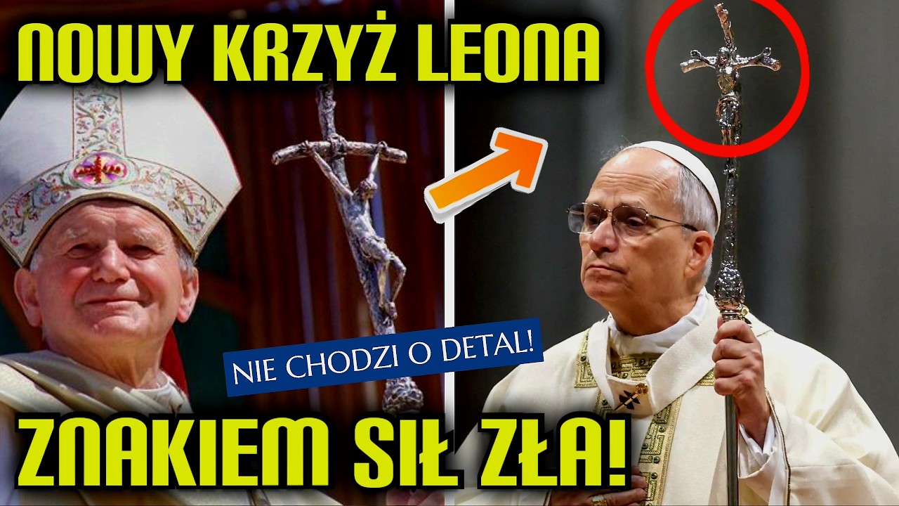 PAPIEŻ POKAZAŁ NOWY KRZYŻ! NIE JEST DOBRZE...