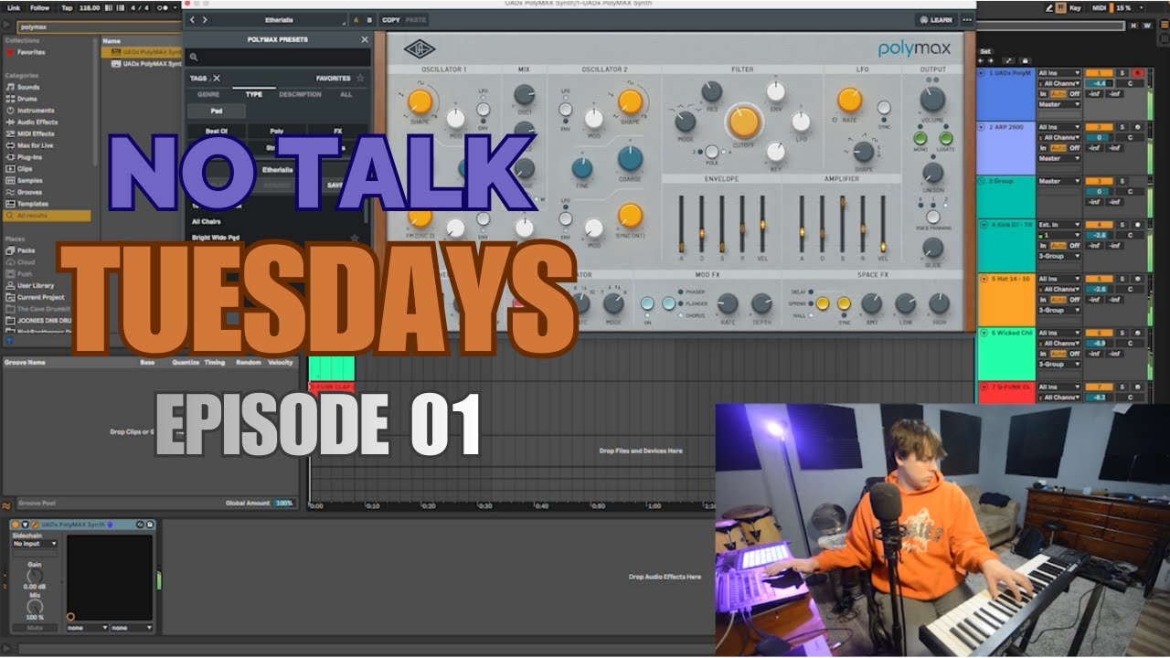 NO TALK TUESDAYS - EPISODE 01: MAKING R&B HOUSE FROM SCRATCH