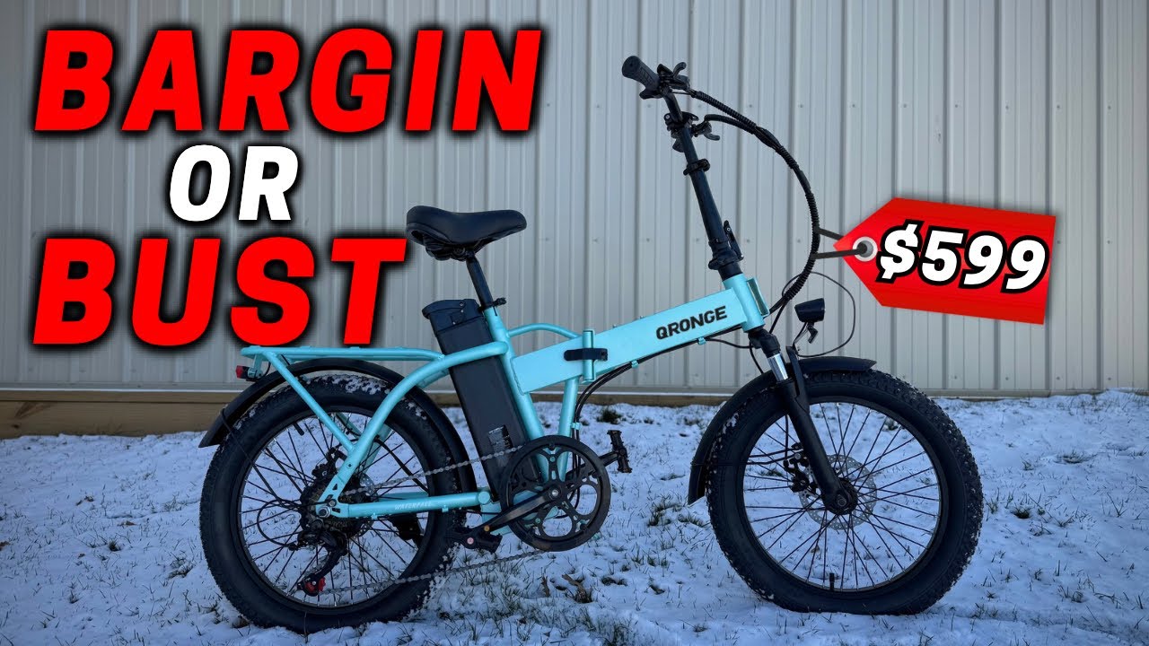 Budget E-Bike Reality Check: Is It Worth It? // Qronge WaterFall