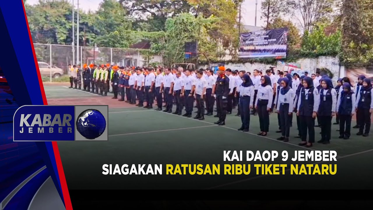 KAI Daop 9 Jember Siagakan Ratusan Ribu Tiket Nataru  | KABAR JEMBER