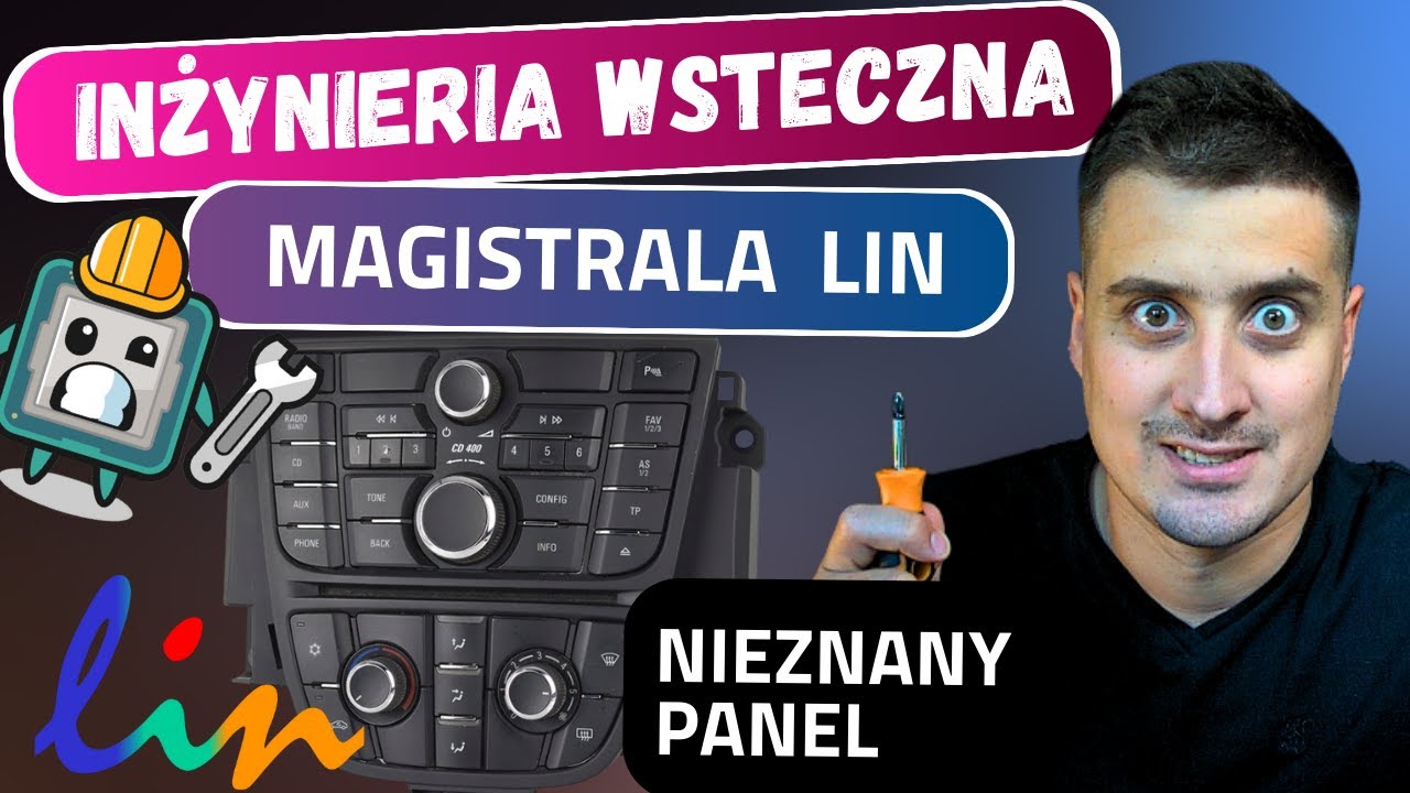 Inżynieria wsteczna komunikacji po LIN - moduł klimatyzacji