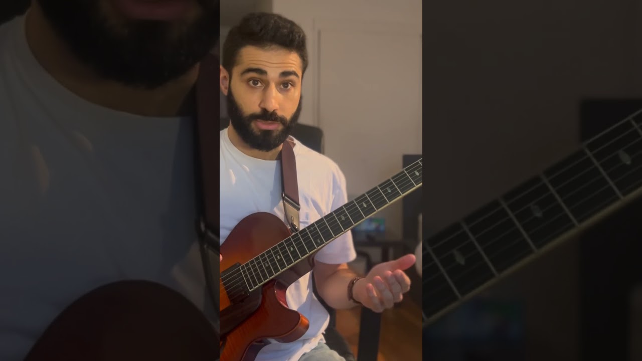 Passing Diminished Tutorial (Short) #jazzguitar #jazzeducation #jazzchords #jazzguitaesson