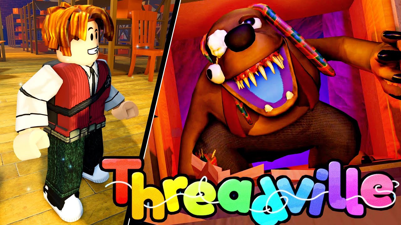 FUI DESCOBRIR O SEGREDO DO CACHORRÃO ROCKY! (Roblox Threadville)