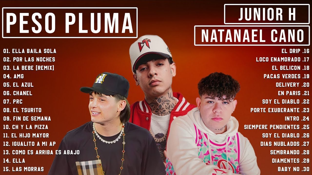 Peso Pluma, Natanael Cano, Junior H - Grandes éxitos Mix 2023 |LAS MEJORES CANCIONES 2023
