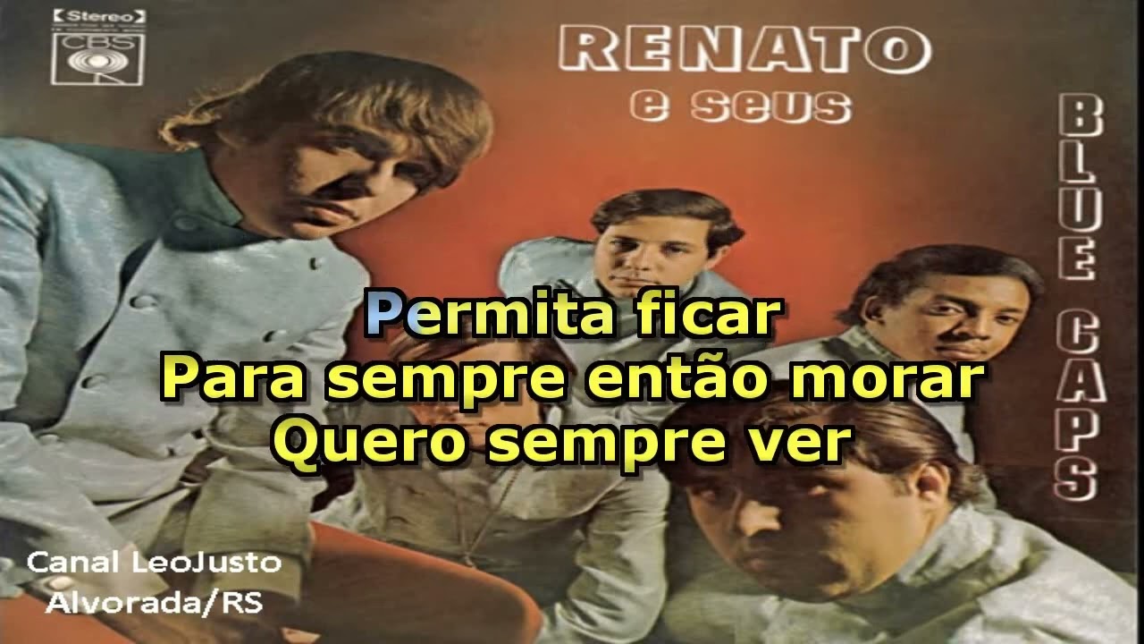 Não Me Diga Adeus _ Renato e Seus Blue Caps _ Karaokê (música original)