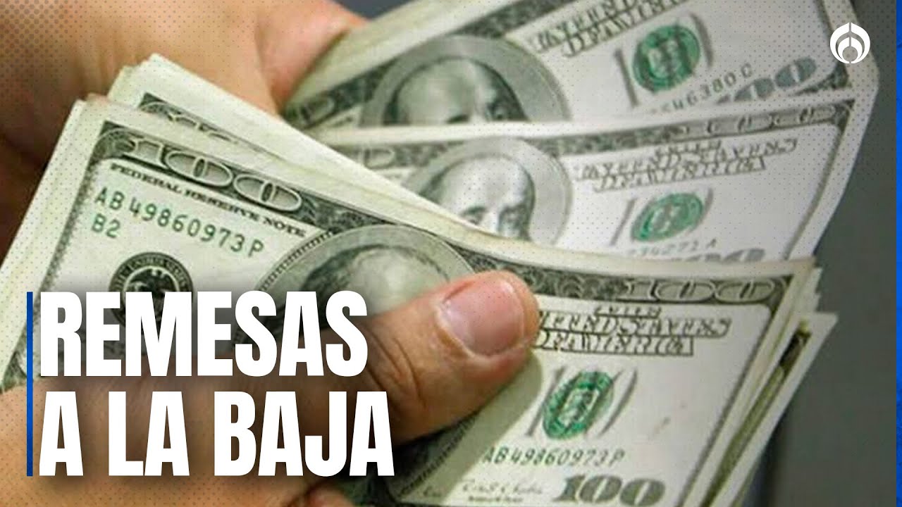 Alerta económica: remesas a México caen casi 5%