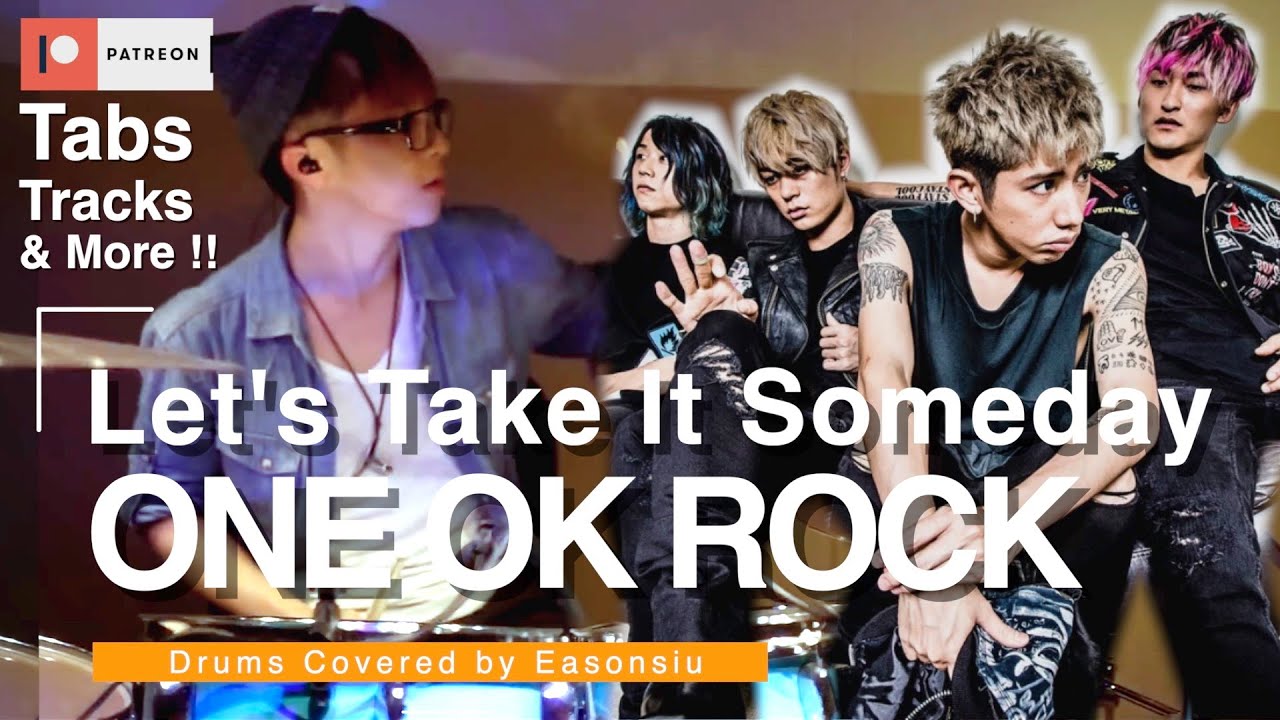 【ONE OK ROCK - Let's Take It Someday】 Mighty Long Fall Live at Yokohama Stadium #叩いてみた #drumcover
