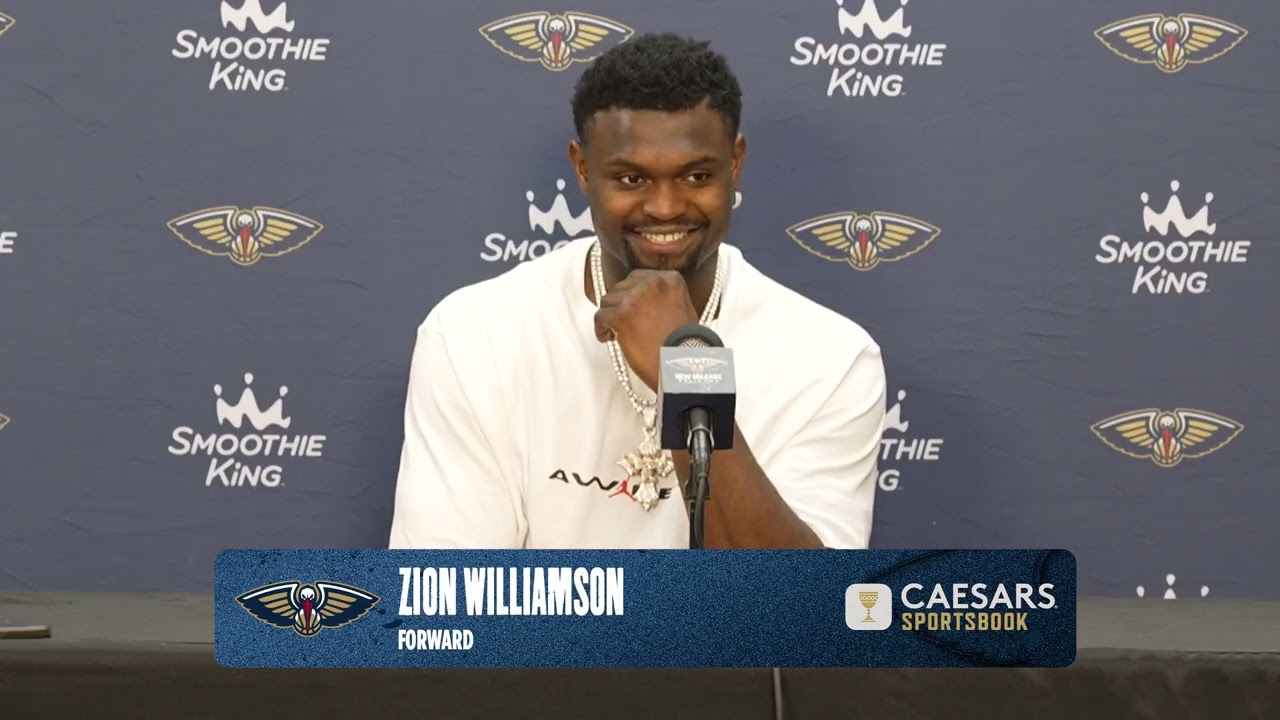 Zion Williamson interview | Pelicans-Grizzlies Postgame 10/22/2025