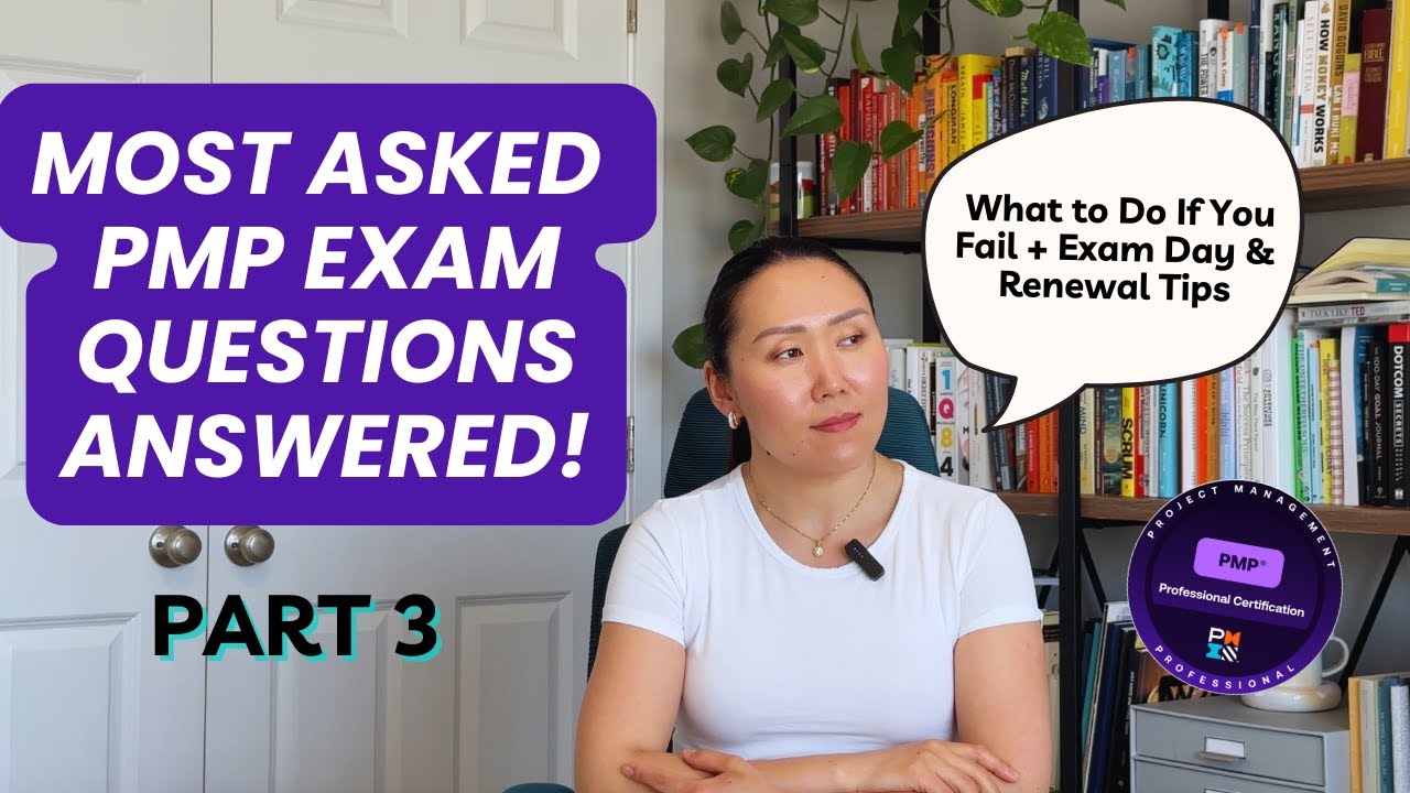 PMP Exam 2025: What to Do If You Fail + Exam Day & Renewal Tips