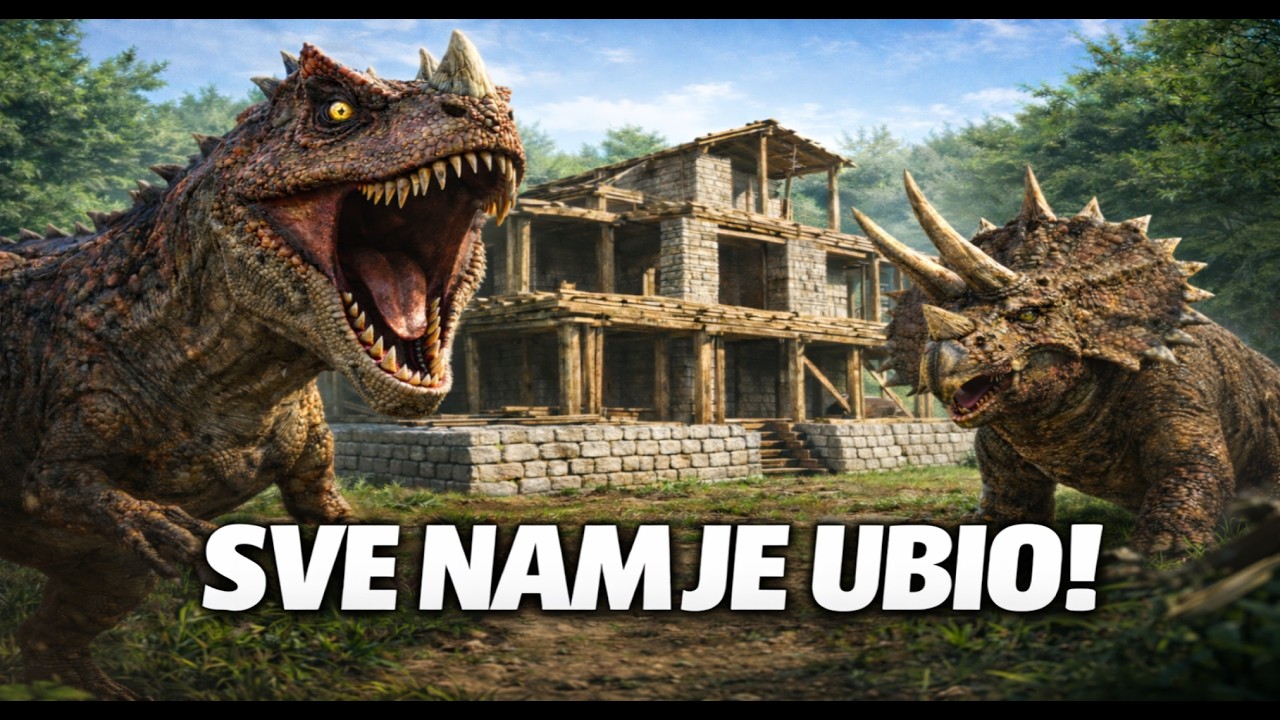 Dok sam pravio bazu… ON je došao i sve ubio 😱| ARK epizoda 6