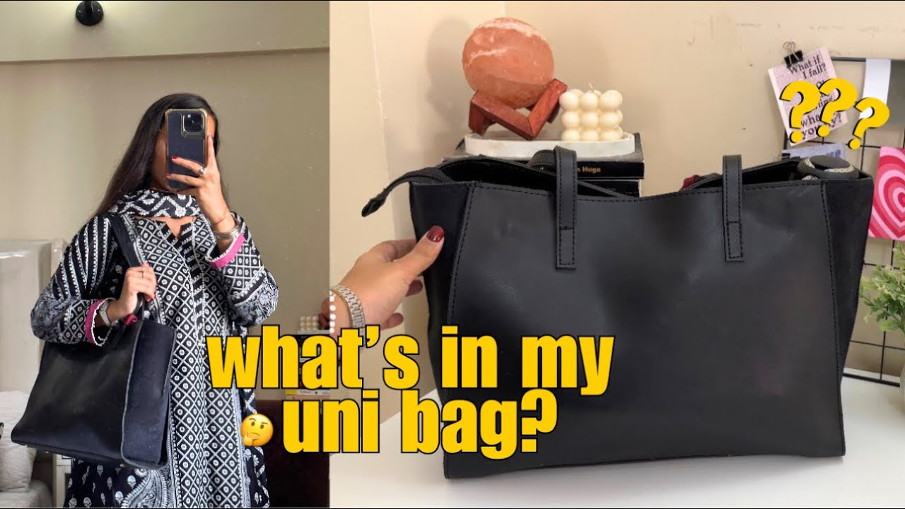 Whats In My Bag | Uni Vlog