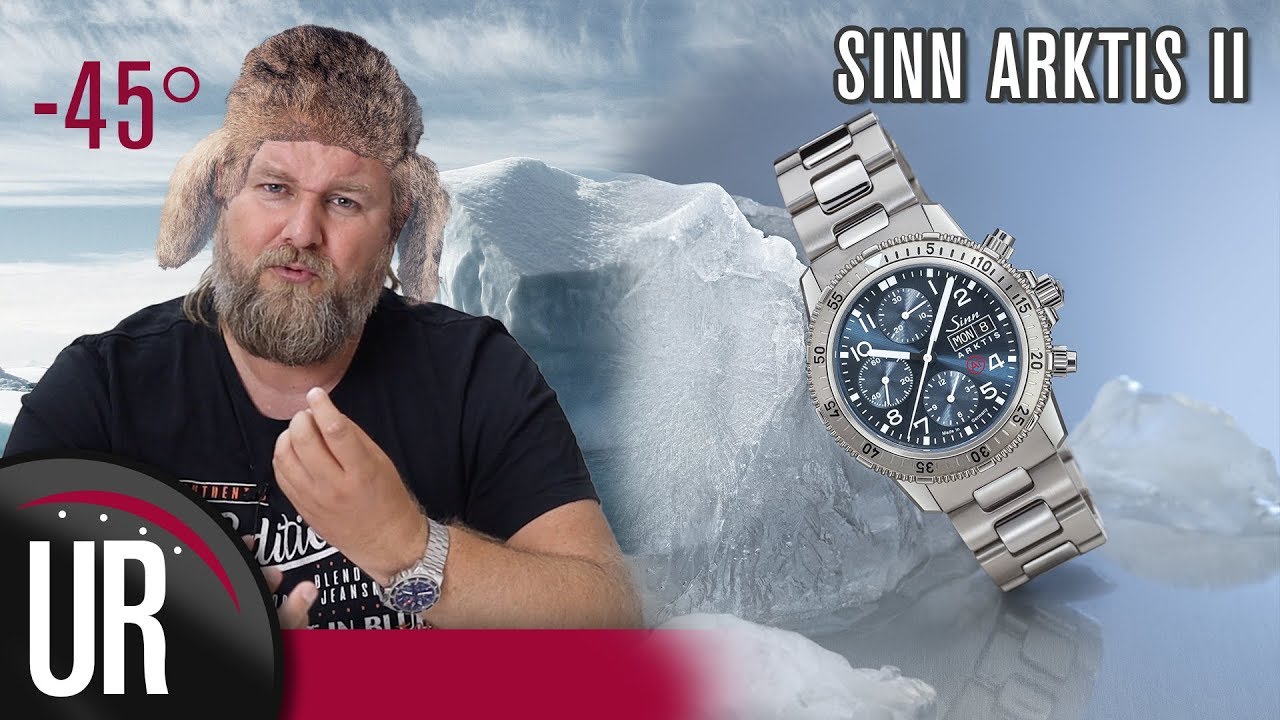 ☃❄ SINN ARKTIS II CHRONOGRAPH - BESTÄNDIG VON -45 - 80°C