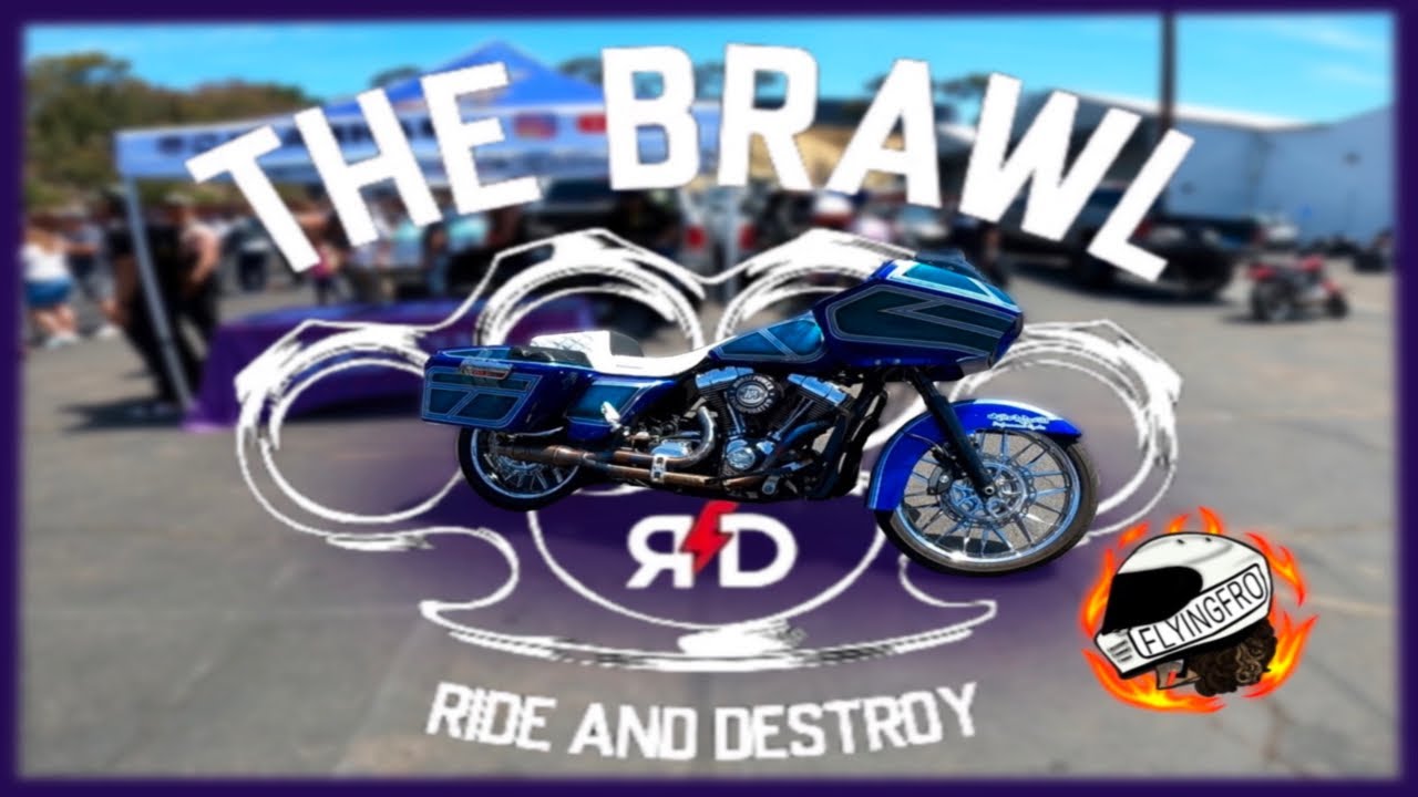 RIDING TO THE 2022 SAN DIEGO BRAWL! | CRAZY STUNT SHOW AT SDHD! | Low Rider S