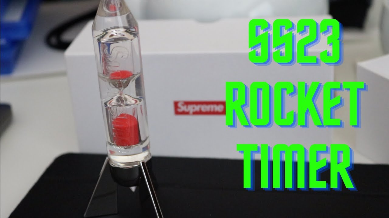 Supreme SS23 Rocket Timer