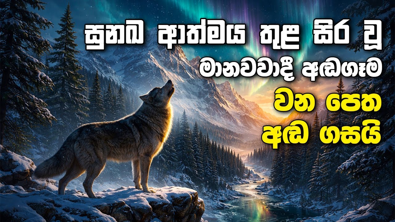 සුනඛ ආත්මය තුළ සිර වූ මානවවාදී අඬගෑම - වන පෙත අඬ ගසයි